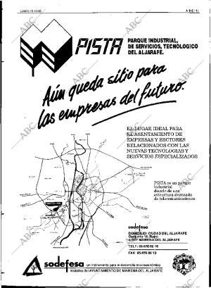 ABC SEVILLA 15-10-1990 página 41