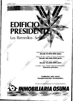 ABC SEVILLA 15-10-1990 página 47