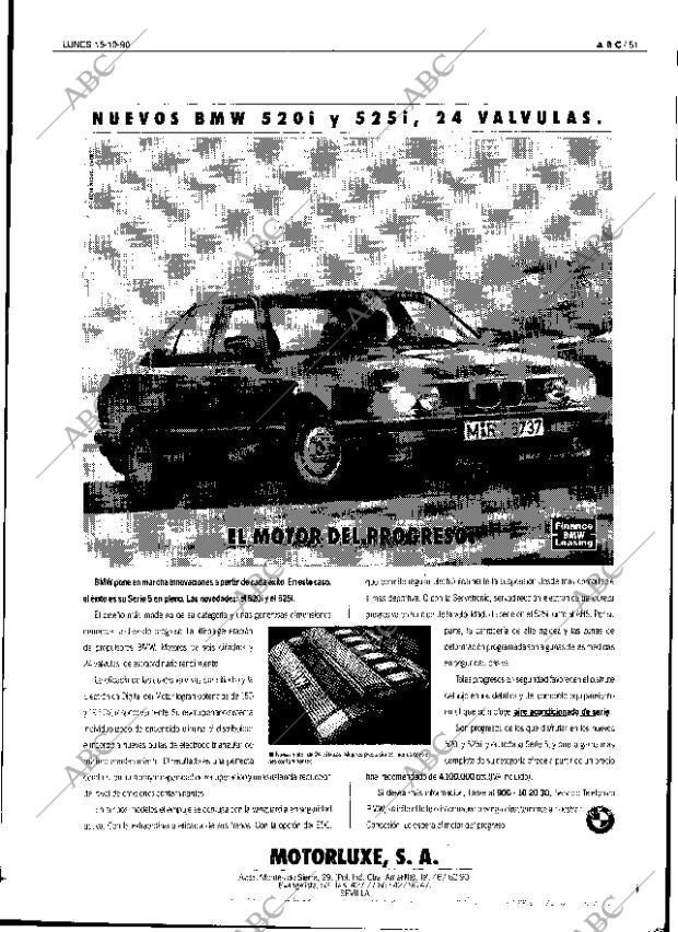 ABC SEVILLA 15-10-1990 página 51
