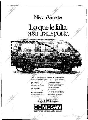 ABC SEVILLA 15-10-1990 página 71