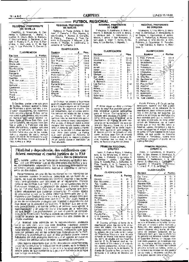 ABC SEVILLA 15-10-1990 página 76