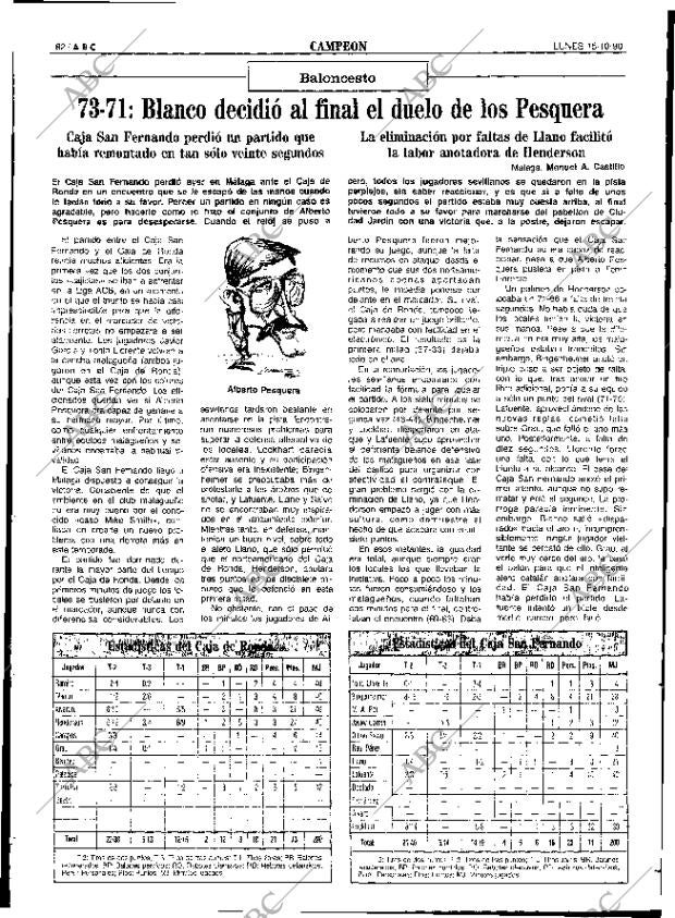 ABC SEVILLA 15-10-1990 página 82