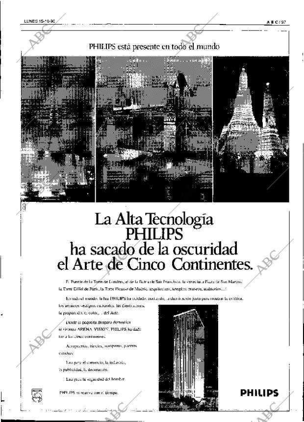 ABC SEVILLA 15-10-1990 página 97