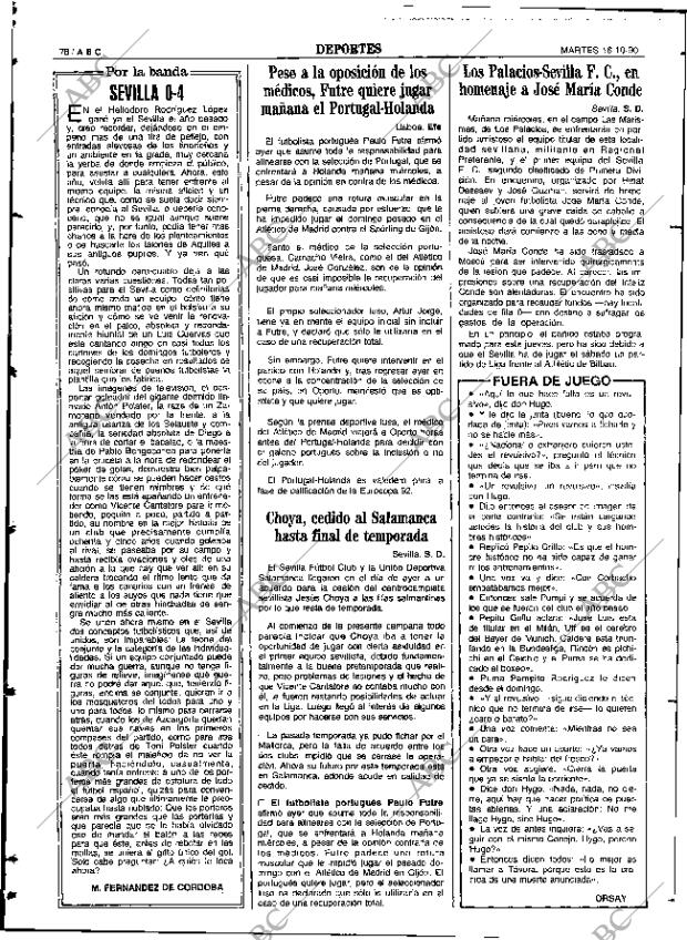 ABC SEVILLA 16-10-1990 página 78