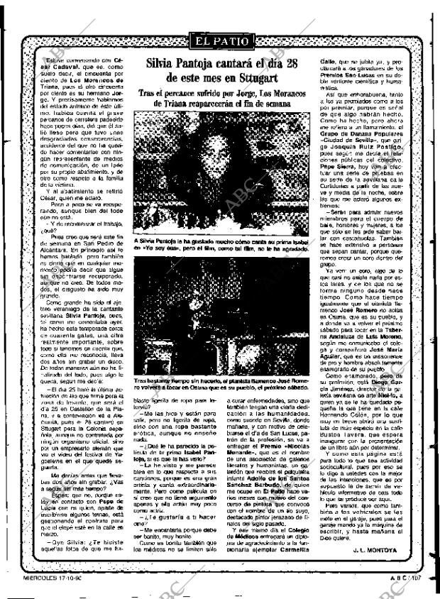 ABC SEVILLA 17-10-1990 página 107
