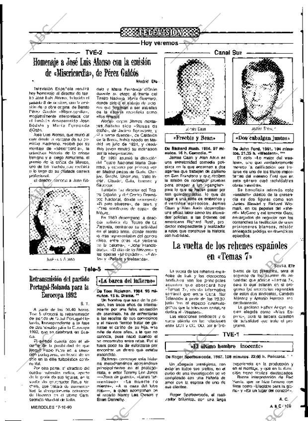 ABC SEVILLA 17-10-1990 página 109