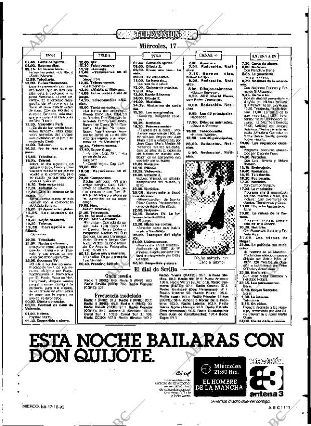 ABC SEVILLA 17-10-1990 página 111