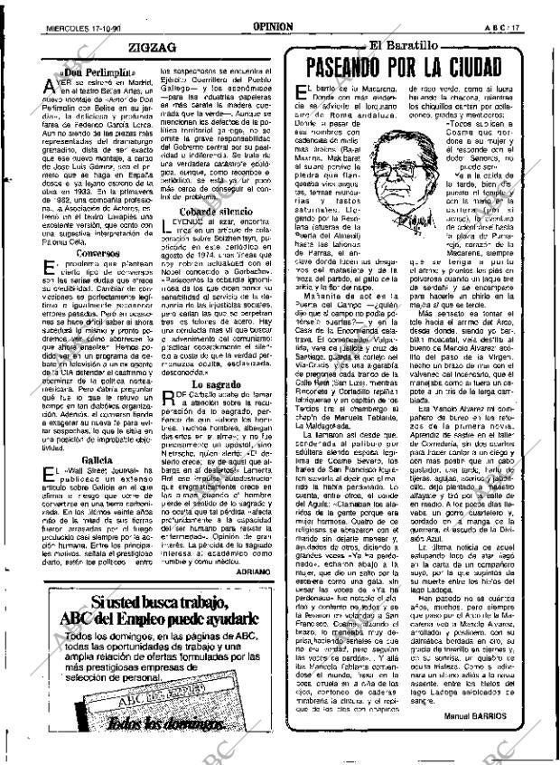 ABC SEVILLA 17-10-1990 página 17