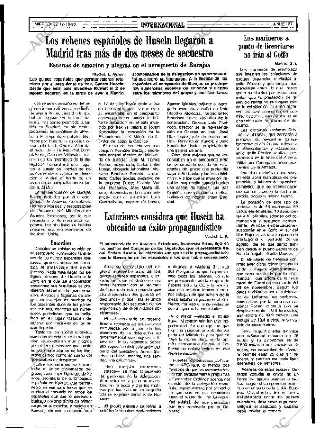 ABC SEVILLA 17-10-1990 página 27