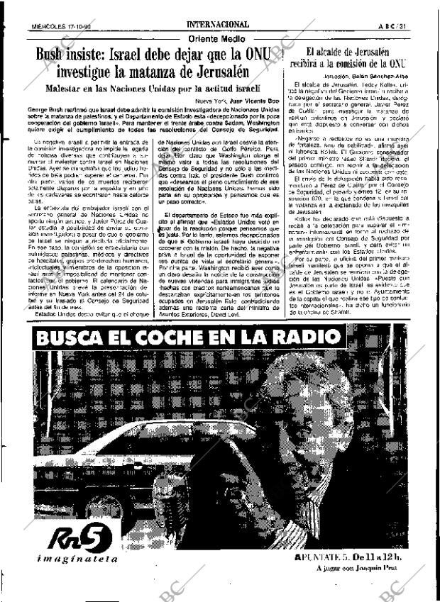 ABC SEVILLA 17-10-1990 página 31