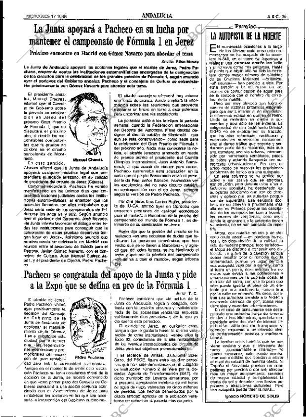 ABC SEVILLA 17-10-1990 página 35