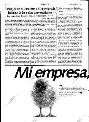 ABC SEVILLA 17-10-1990 página 42