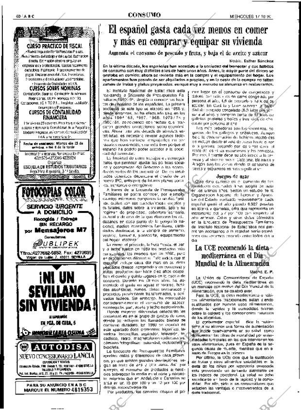 ABC SEVILLA 17-10-1990 página 50