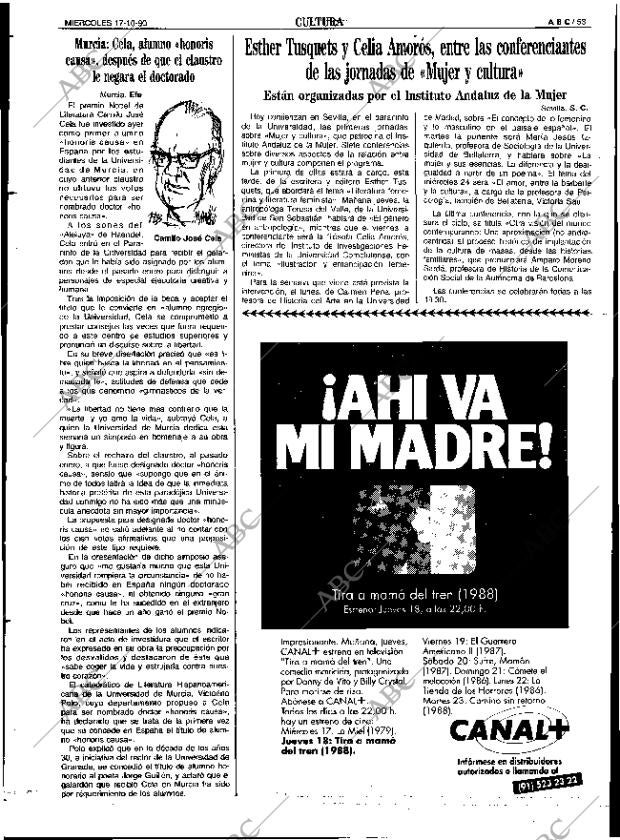 ABC SEVILLA 17-10-1990 página 53