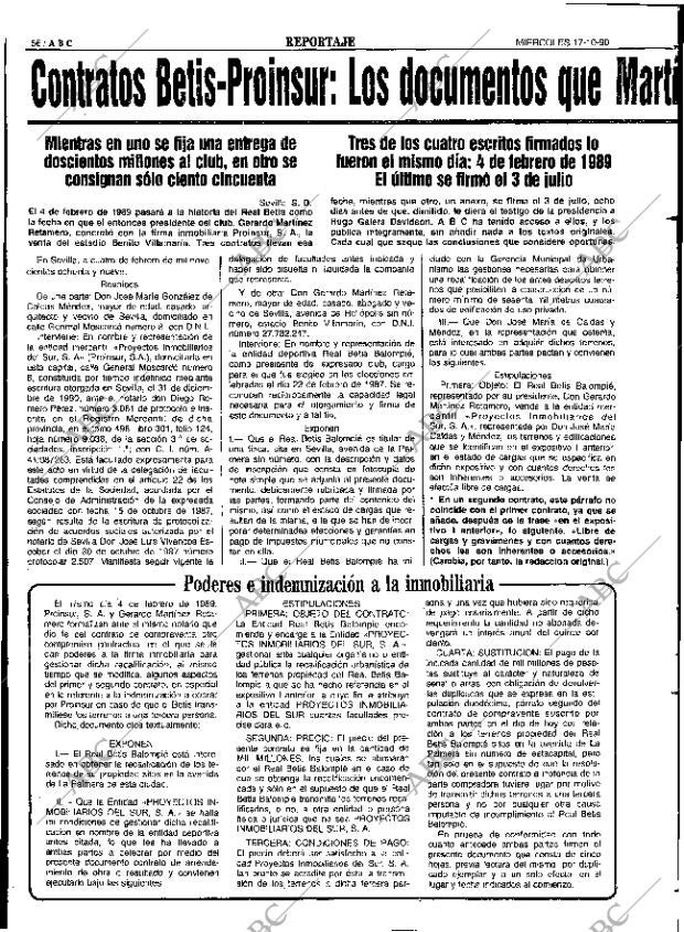 ABC SEVILLA 17-10-1990 página 56