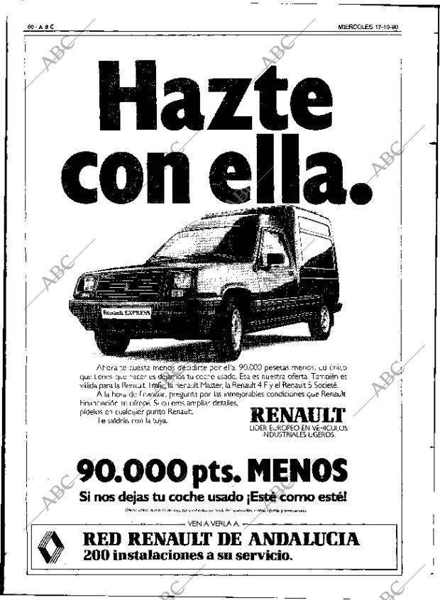 ABC SEVILLA 17-10-1990 página 60