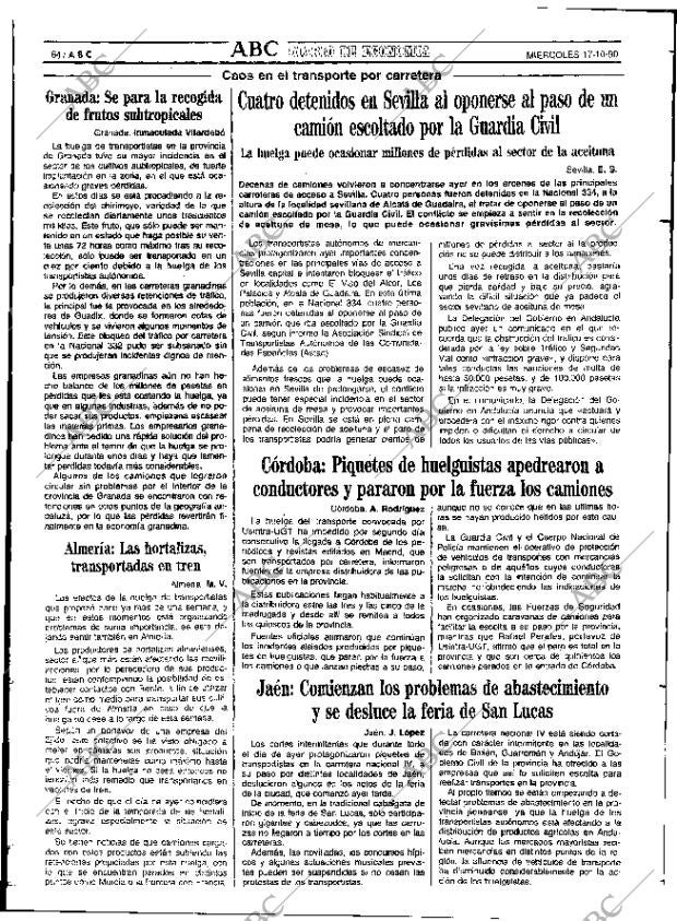 ABC SEVILLA 17-10-1990 página 64