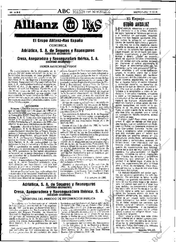 ABC SEVILLA 17-10-1990 página 66