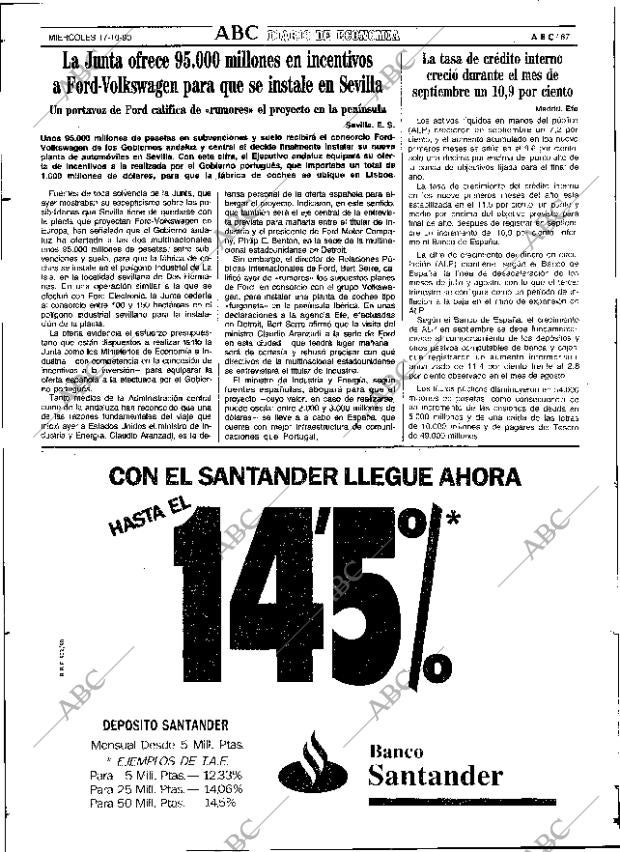 ABC SEVILLA 17-10-1990 página 67