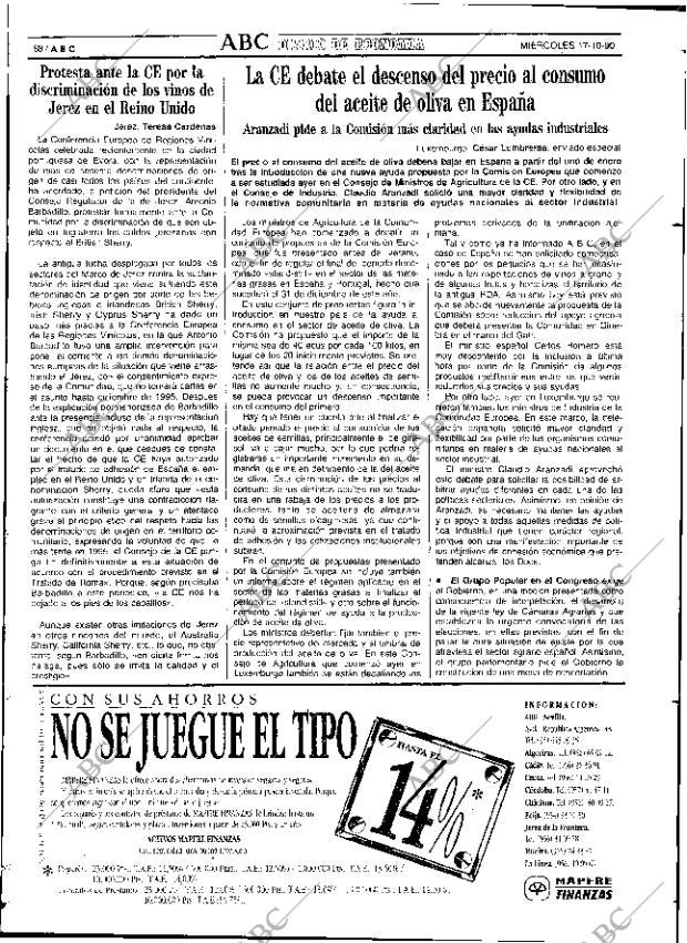 ABC SEVILLA 17-10-1990 página 68