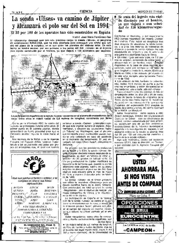 ABC SEVILLA 17-10-1990 página 78
