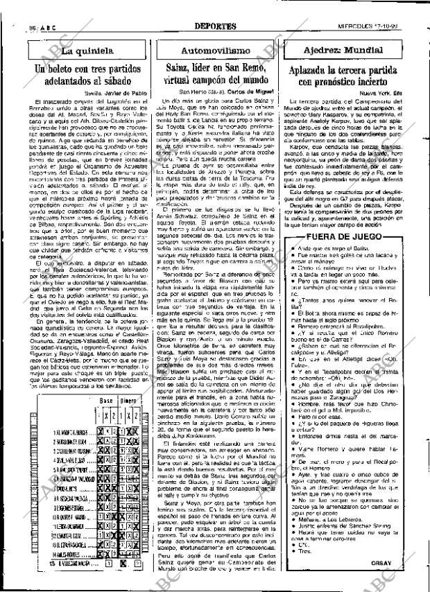 ABC SEVILLA 17-10-1990 página 86