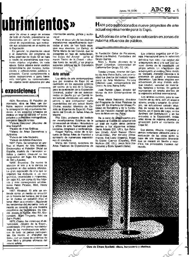 ABC SEVILLA 18-10-1990 página 101