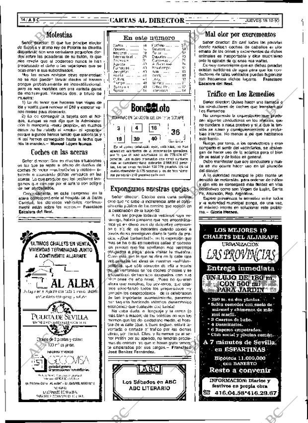 ABC SEVILLA 18-10-1990 página 14