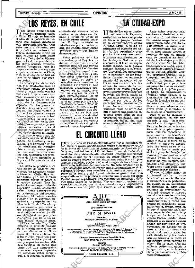 ABC SEVILLA 18-10-1990 página 15