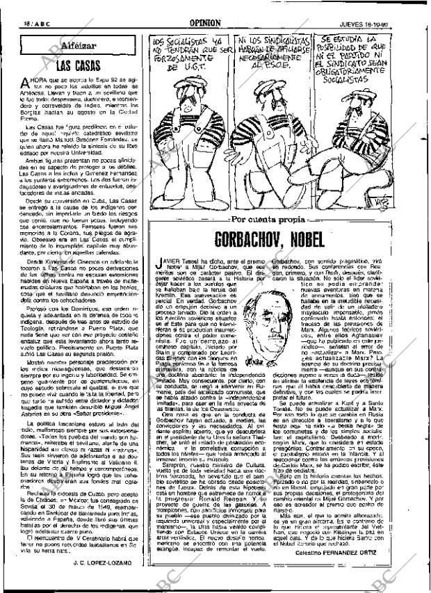 ABC SEVILLA 18-10-1990 página 18