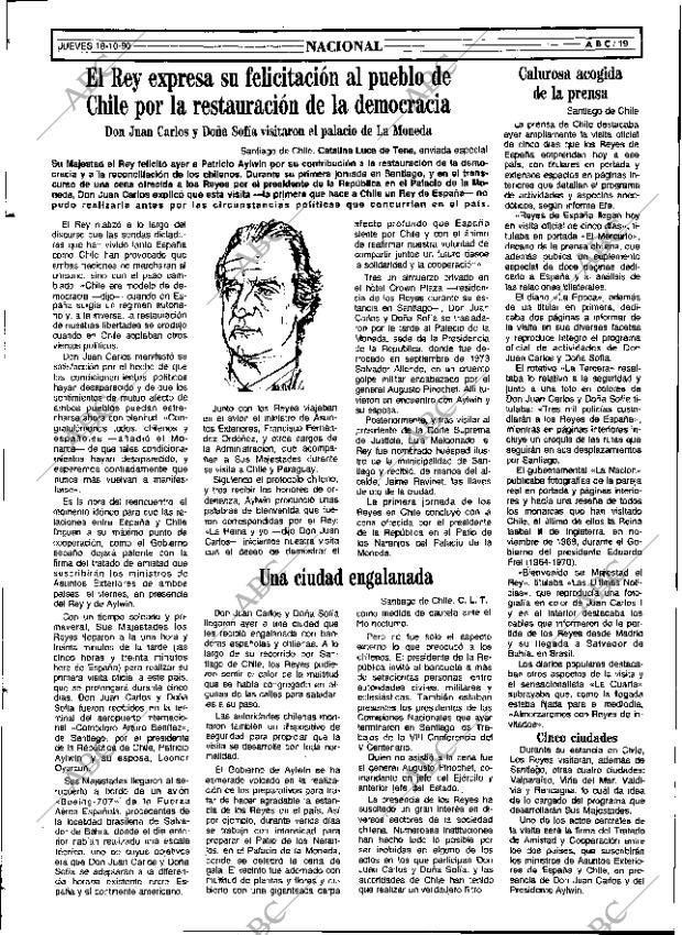ABC SEVILLA 18-10-1990 página 19