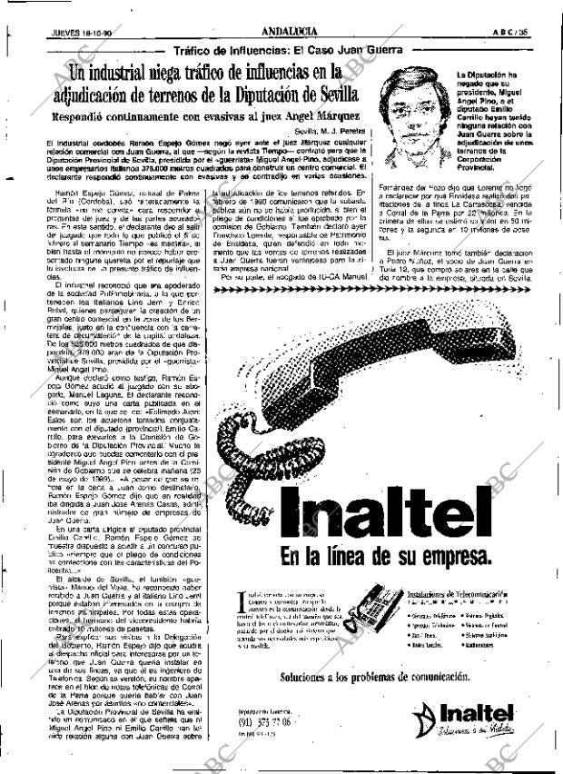 ABC SEVILLA 18-10-1990 página 35