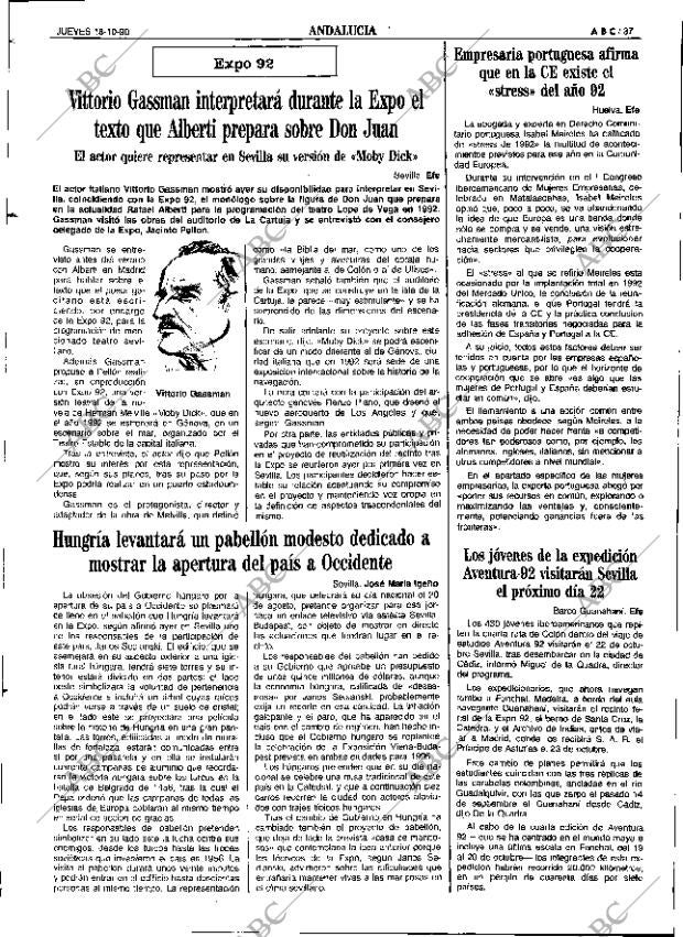 ABC SEVILLA 18-10-1990 página 37