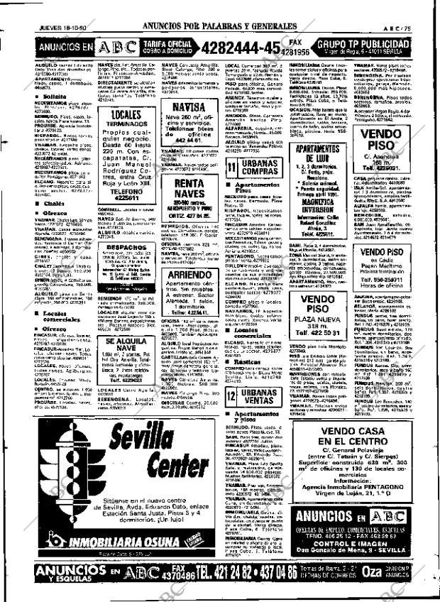 ABC SEVILLA 18-10-1990 página 75