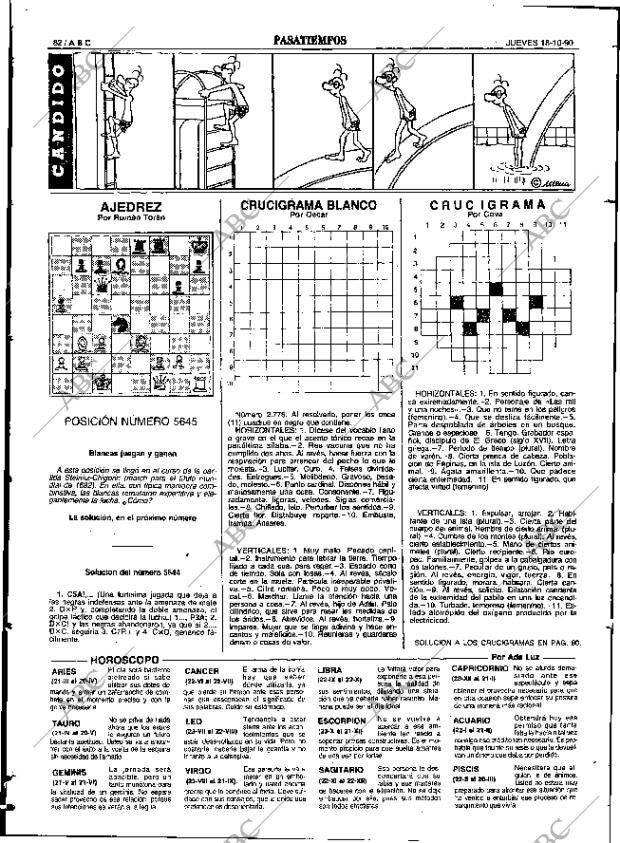 ABC SEVILLA 18-10-1990 página 82