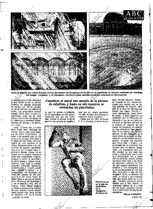 ABC SEVILLA 18-10-1990 página 85
