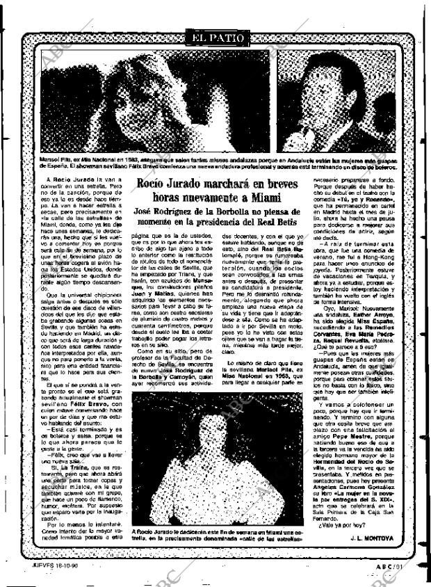 ABC SEVILLA 18-10-1990 página 91