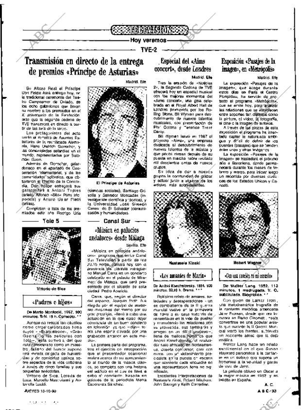 ABC SEVILLA 18-10-1990 página 93