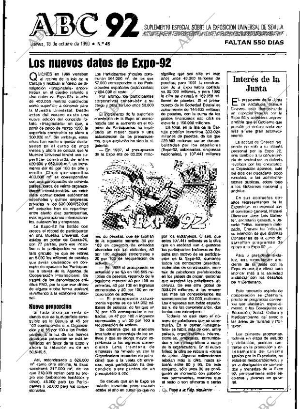 ABC SEVILLA 18-10-1990 página 97