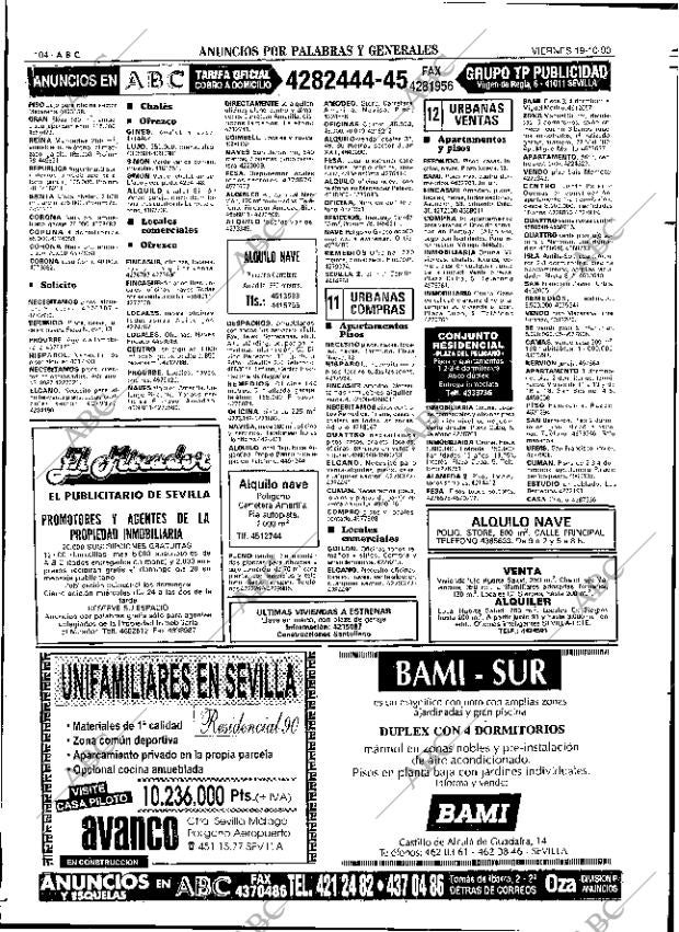 ABC SEVILLA 19-10-1990 página 104