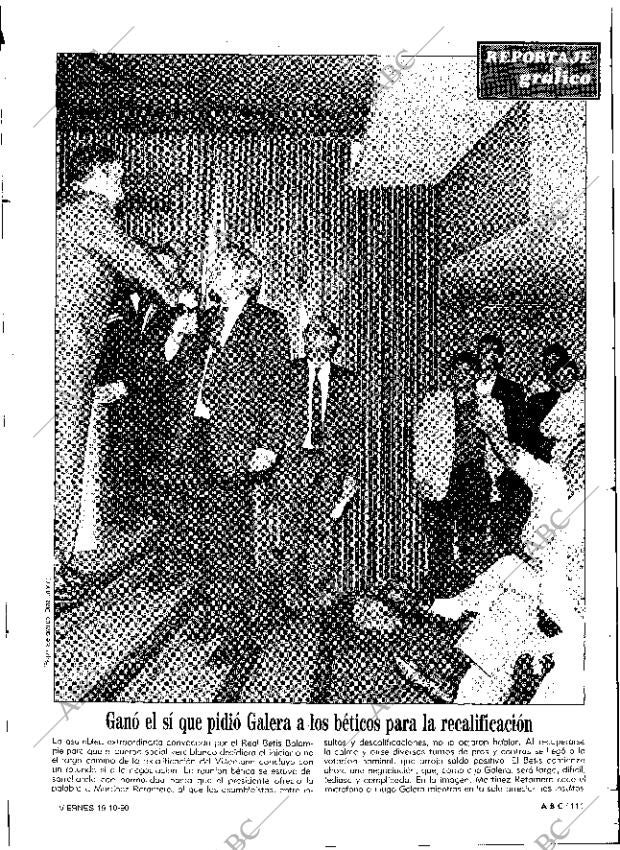 ABC SEVILLA 19-10-1990 página 111