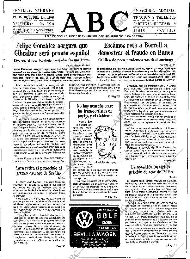 ABC SEVILLA 19-10-1990 página 13
