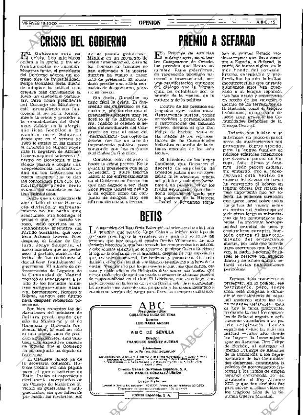 ABC SEVILLA 19-10-1990 página 15