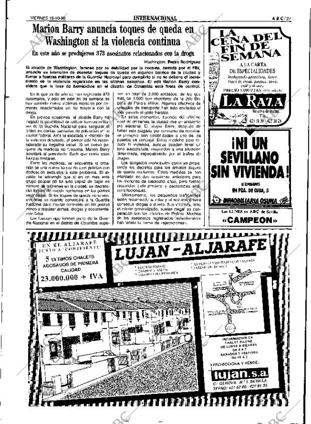 ABC SEVILLA 19-10-1990 página 27