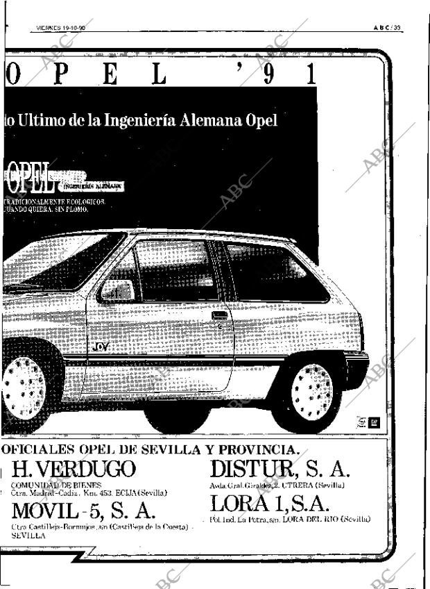 ABC SEVILLA 19-10-1990 página 33
