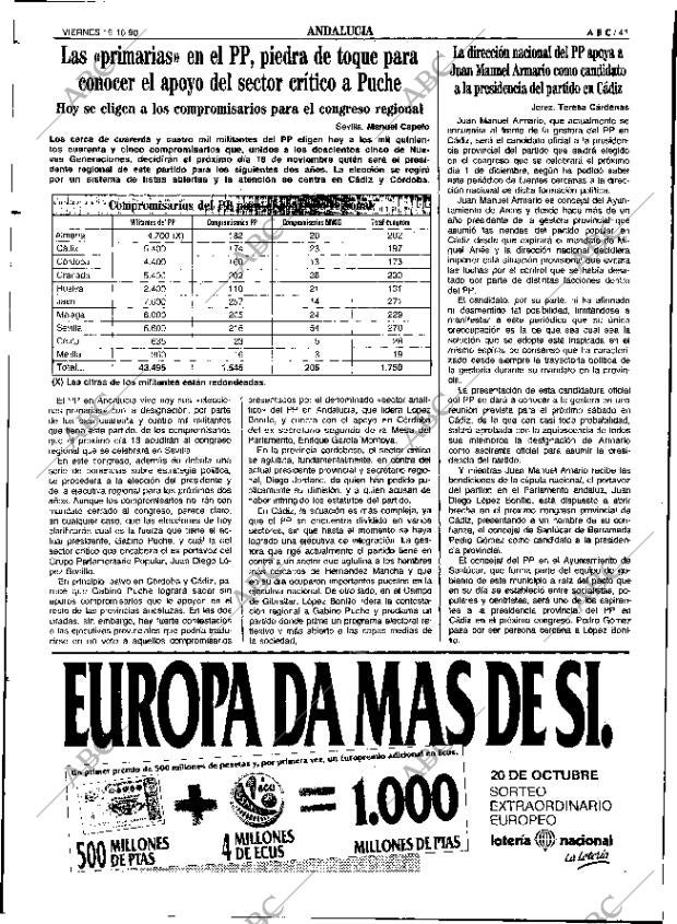 ABC SEVILLA 19-10-1990 página 41