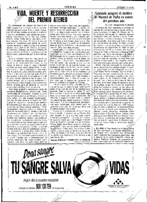 ABC SEVILLA 19-10-1990 página 56