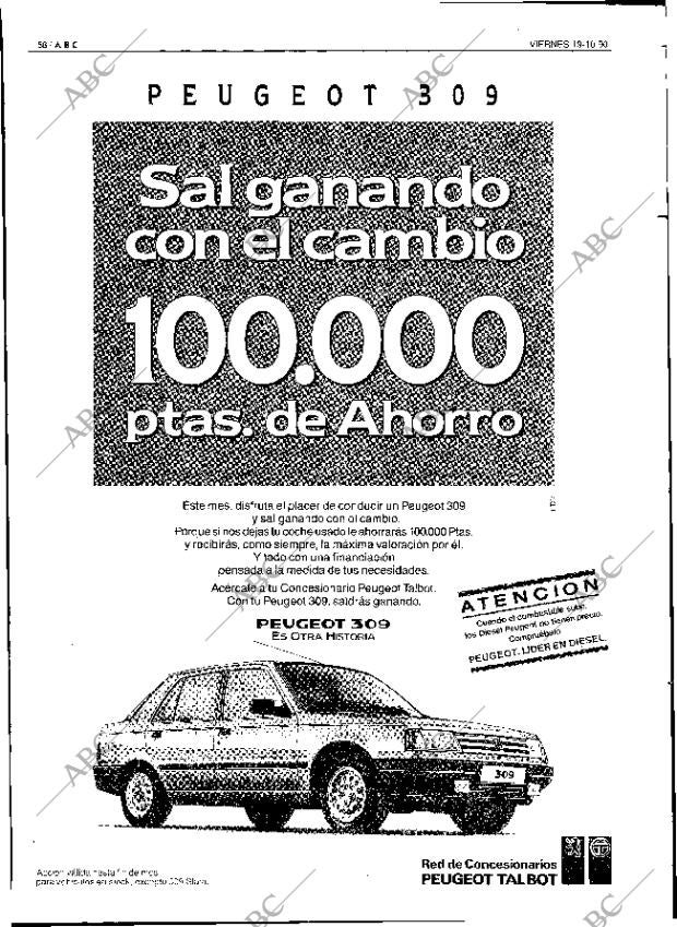 ABC SEVILLA 19-10-1990 página 58