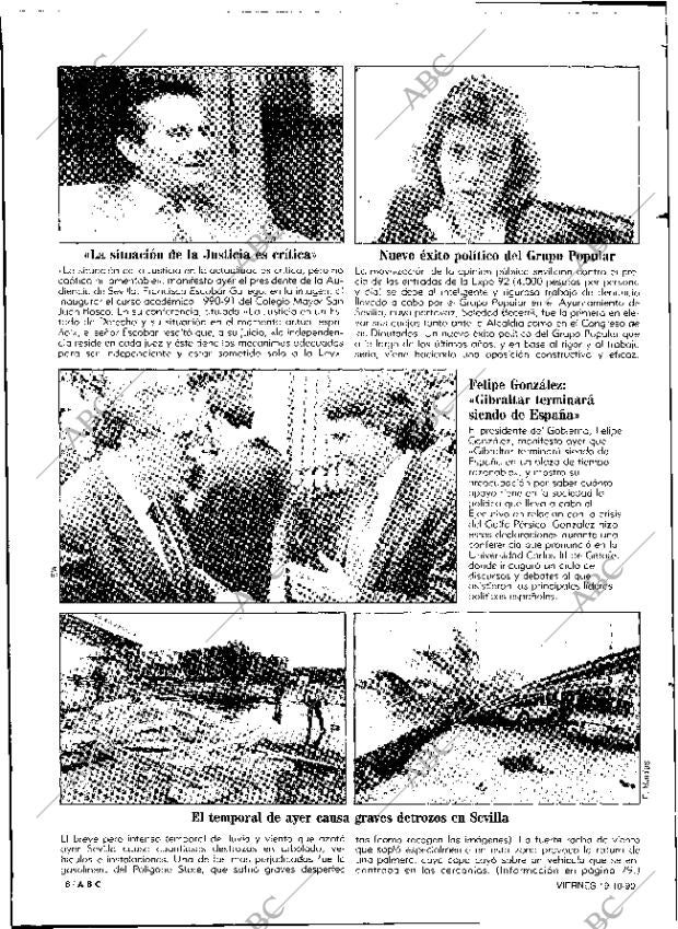 ABC SEVILLA 19-10-1990 página 6