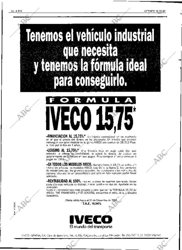 ABC SEVILLA 19-10-1990 página 66